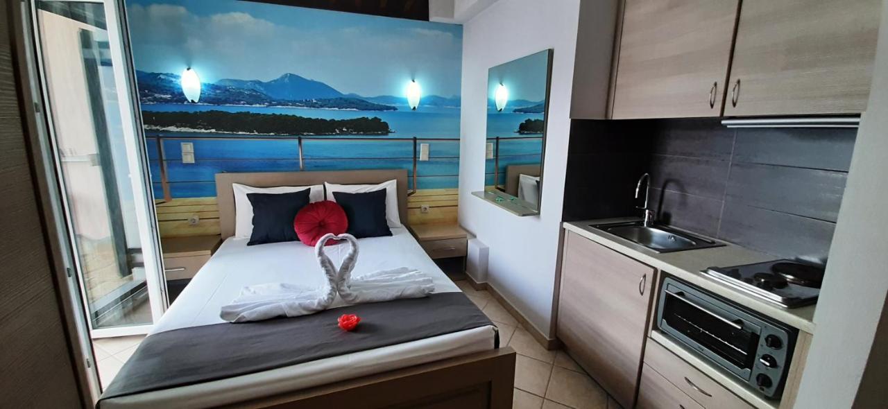 Blue Bay Apartments Sívota エクステリア 写真